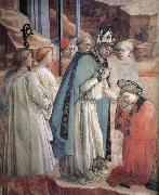 Details of The Mission of St Stephen Fra Filippo Lippi